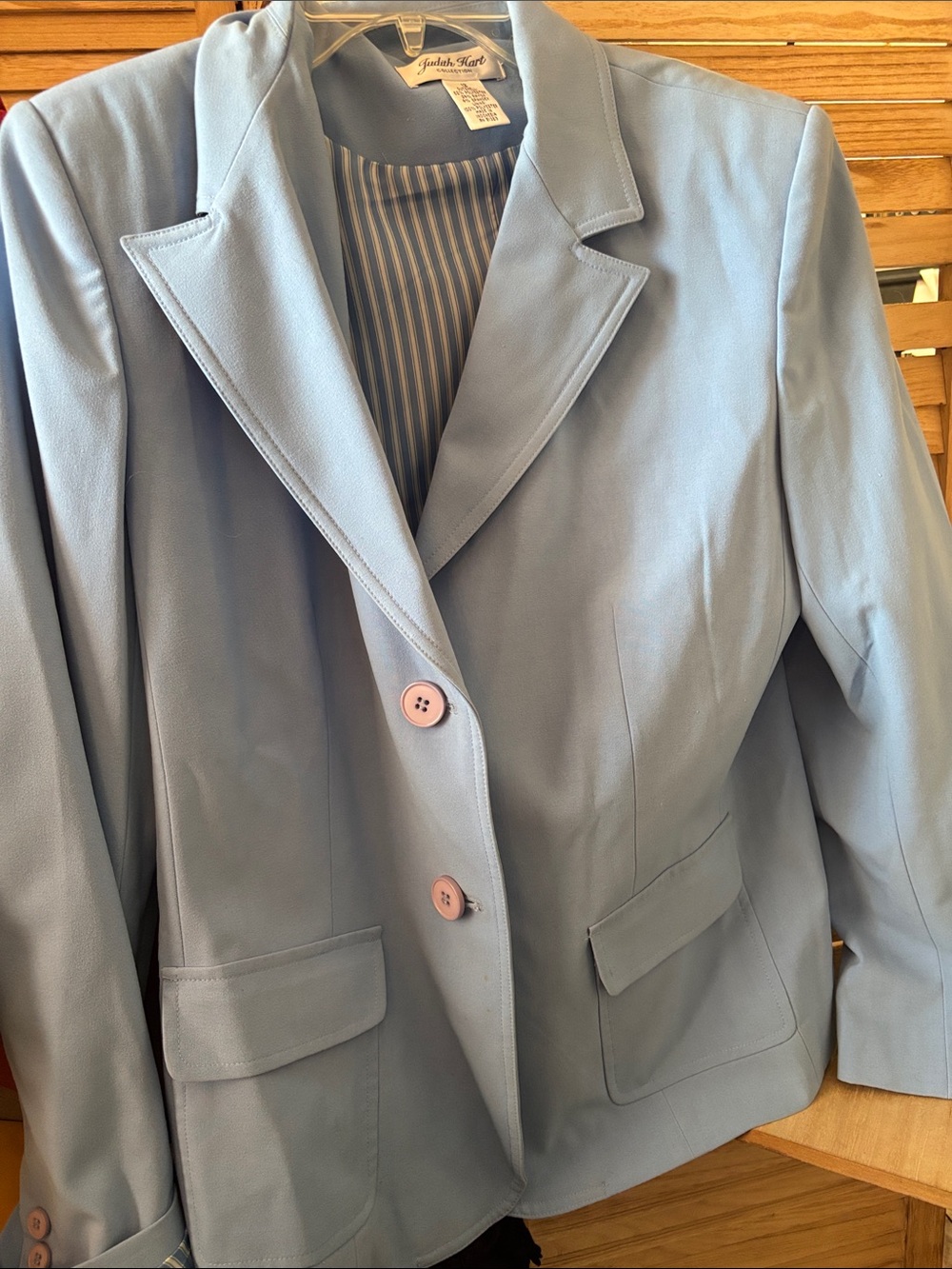 Judith Hart Light Blue Tailored Blazer Jacket 13